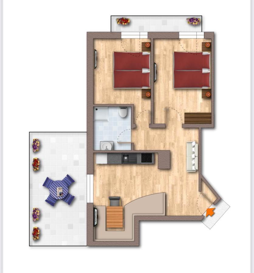 Appartments Das Franzal Цел ам Цилер Екстериор снимка
