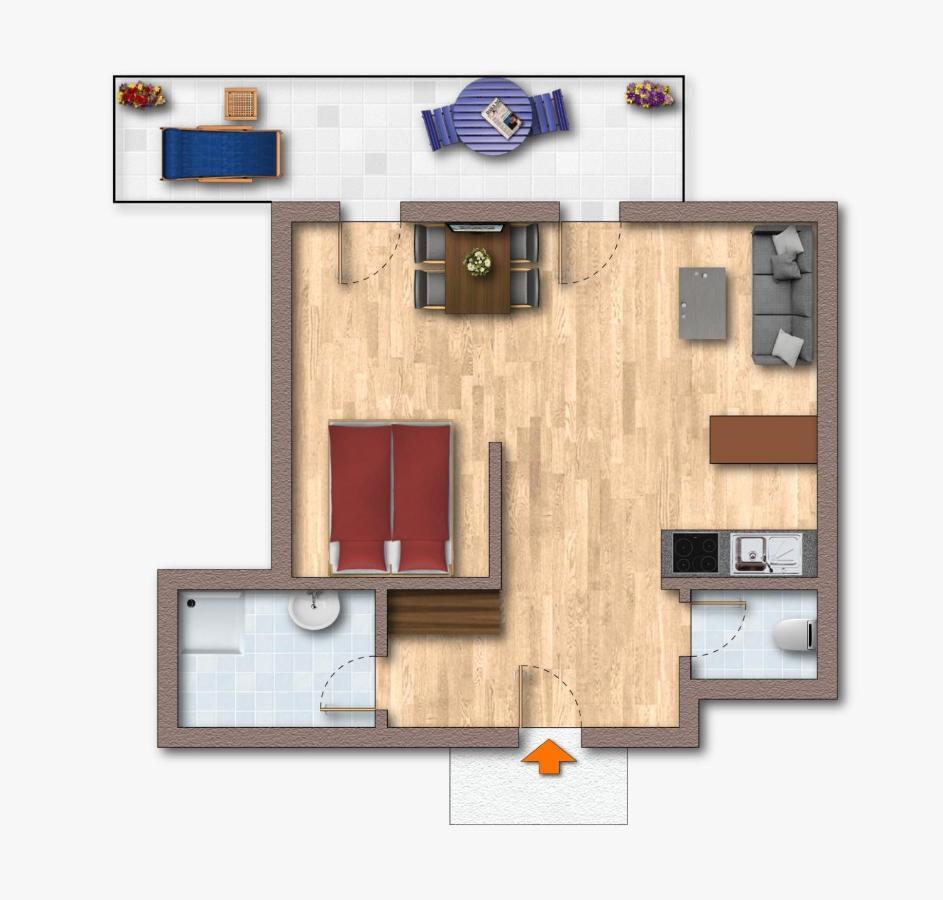 Appartments Das Franzal Цел ам Цилер Екстериор снимка